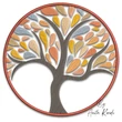 Autumn Tree of Life machine embroidery design