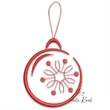 Christmas ornament snowflake machine embroidery design