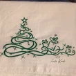 Christmas Tree with Gifts Embroidery Design