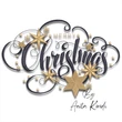 merry christmas embroidery design with stars
