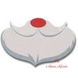 Santa Claus beard and mustache machine embroidery design