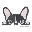 french bulldog embroidery cute dog design
