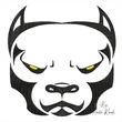 Pit Bull dog face embroidery design machine embroidery file