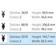 Geometric zebra embroidery pattern for embroidery machines