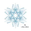 Snowflake02 embroidery