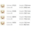 Autumn antlers machine embroidery design