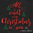 All I Want for Christmas Is You machine embroidery design