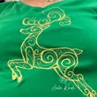 deer embroidery