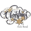 merry christmas embroidery design with stars