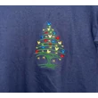 Mickey Christmas tree embroidery