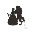 Beauty and the Beast silhouette