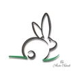 Easter bunny outline