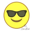 cool smiley applique embroidery design