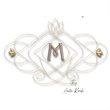Decorative geometric monogram frame machine embroidery file