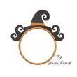 Circle Halloween Monogram