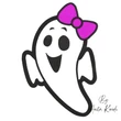 ghost applique embroidery