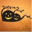 Halloween pumpkins with vines machine embroidery design
