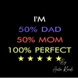 funny dad mom embroidery design
