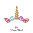 Unicorn horn monogram