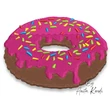 donut embroidery design sweet donut with sprinkles machine embroidery pattern