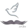 Dove and Bible Christian embroidery design
