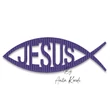 jesus fish embroidery design