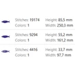 christian ichthys embroidery file