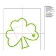 shamrock applique