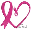 pink ribbon heart embroidery