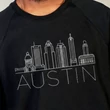Austin skyline machine embroidery design