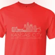Kansas City Skyline Embroidery Design