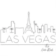 Las Vegas skyline machine embroidery design