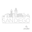 San Diego embroidery
