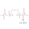 Heartbeat heart ECG machine embroidery design