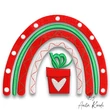 rainbow machine embroidery