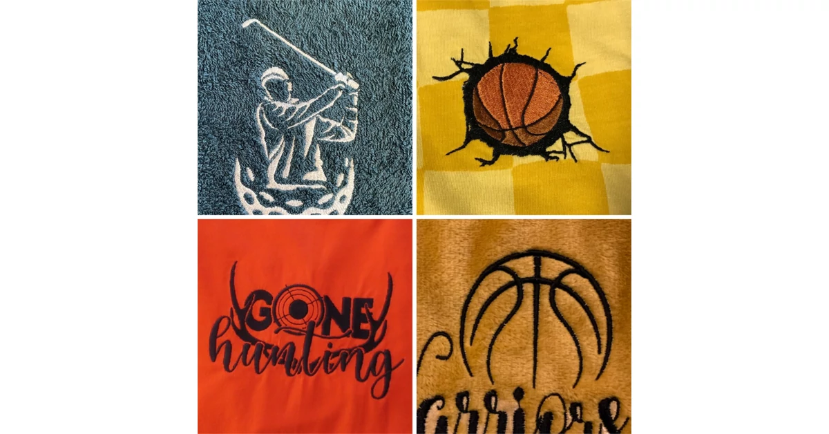 Sports Embroidery Designs – Team & Game Day Files