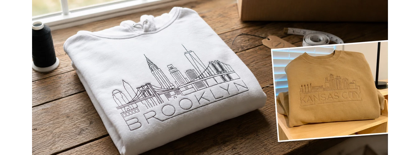 City Skyline Embroidery Designs