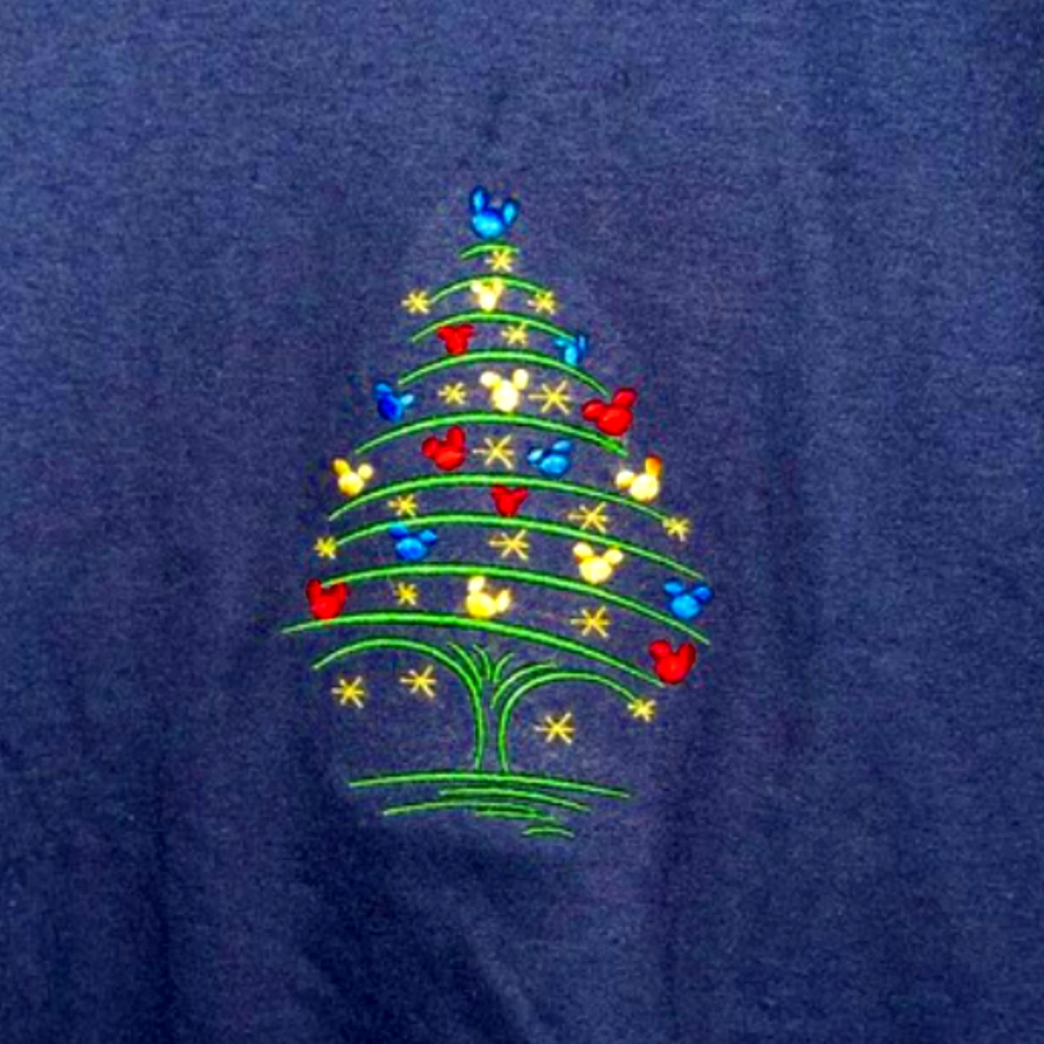 disney christmas embroidery