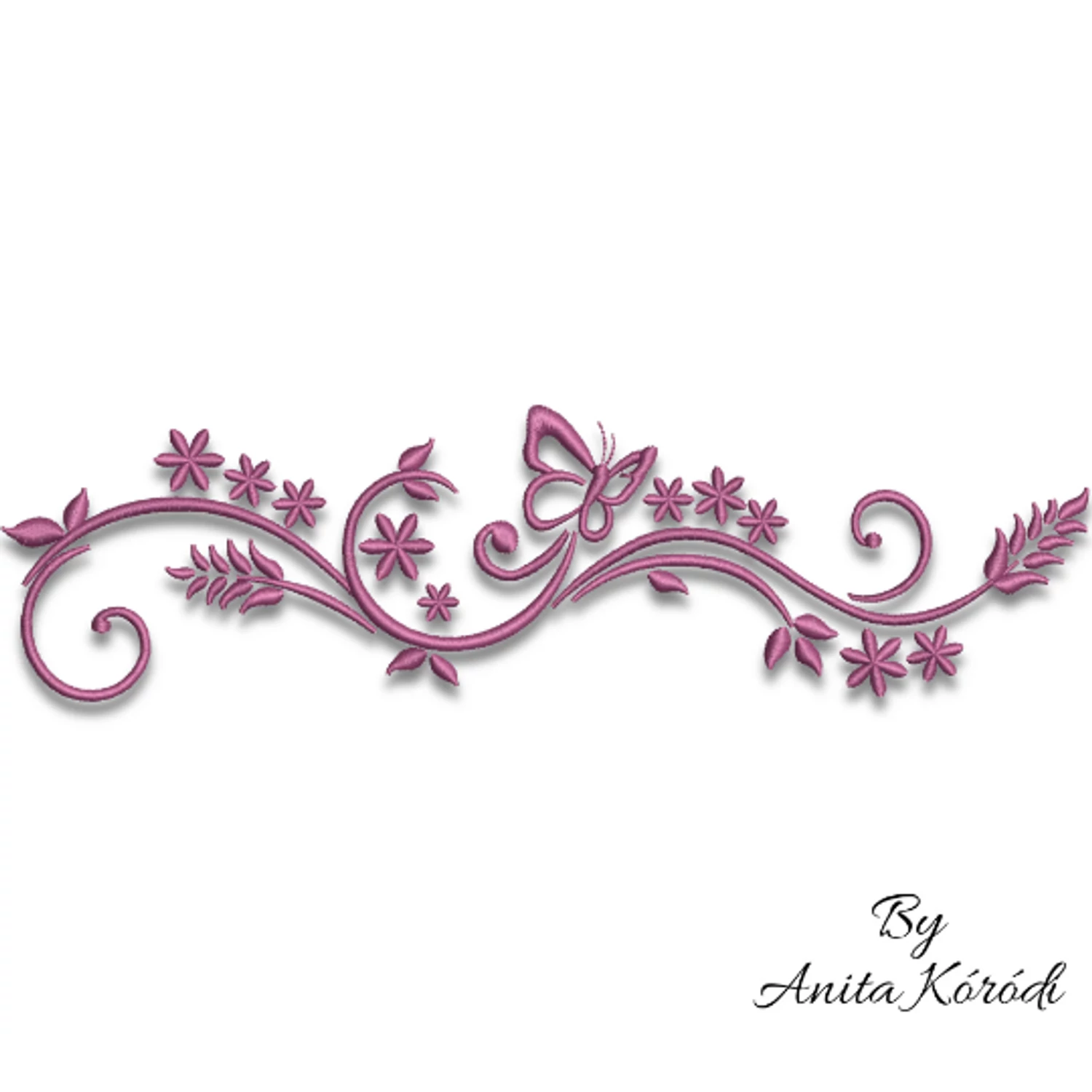 Butterfly ornate