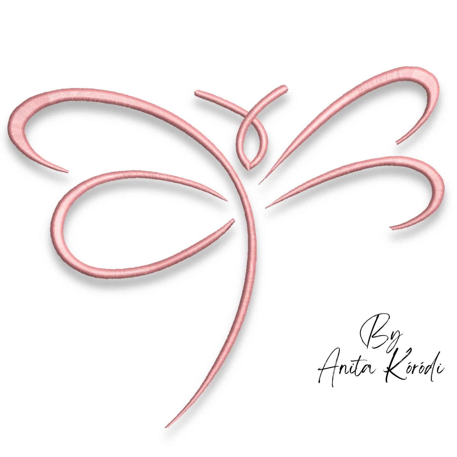 elegant butterfly embroidery design minimalist butterfly embroidery pattern