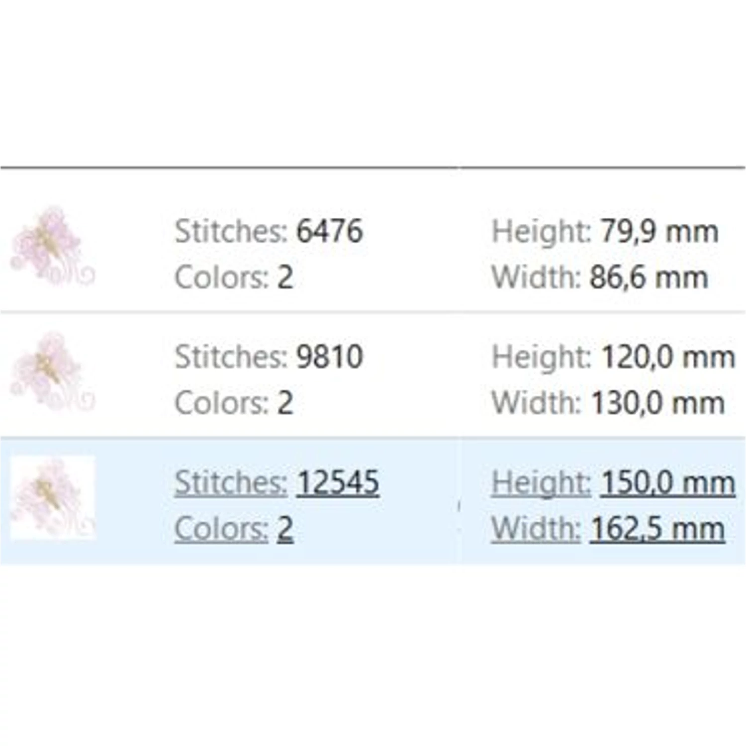 elegant machine embroidery pattern