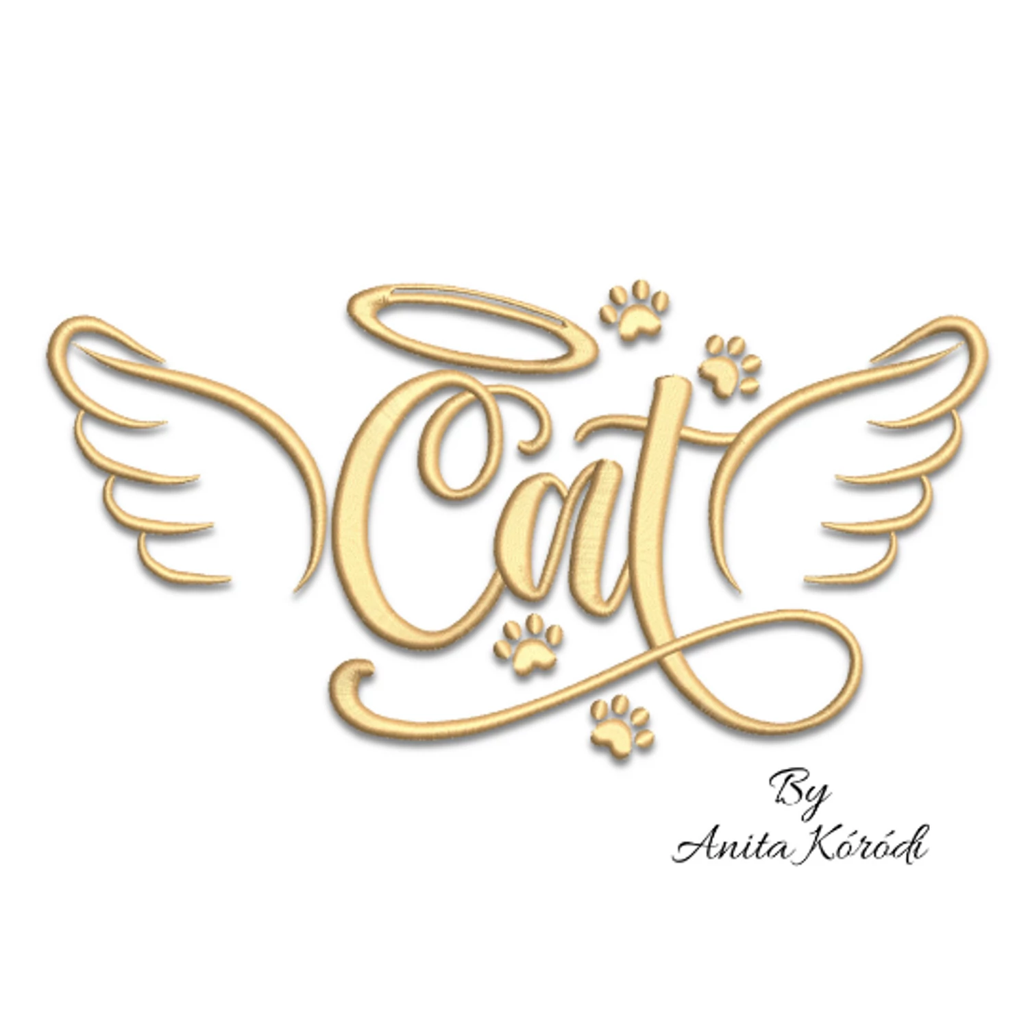 Cat angel