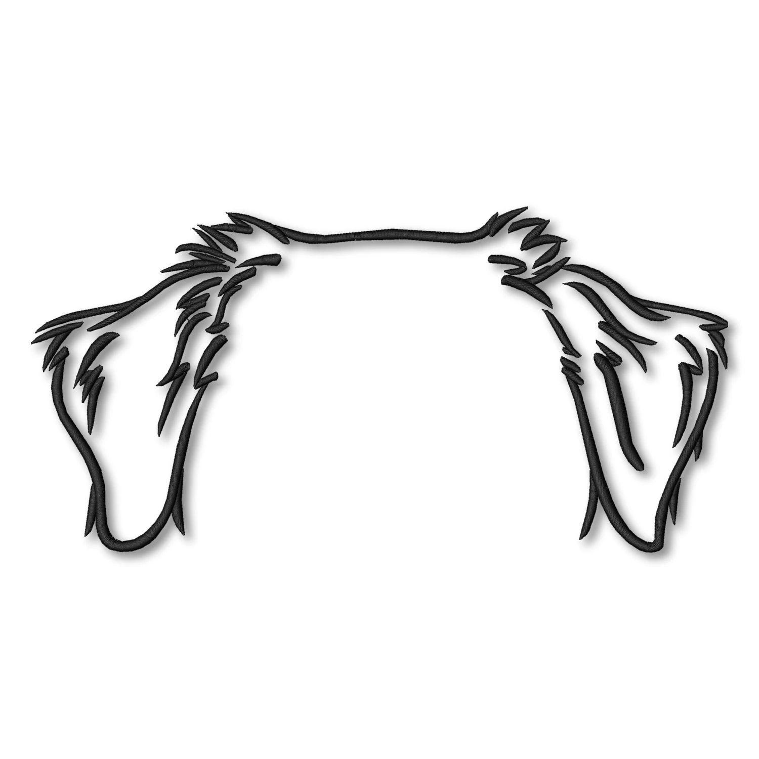 Australian Shepherd Dog Ear