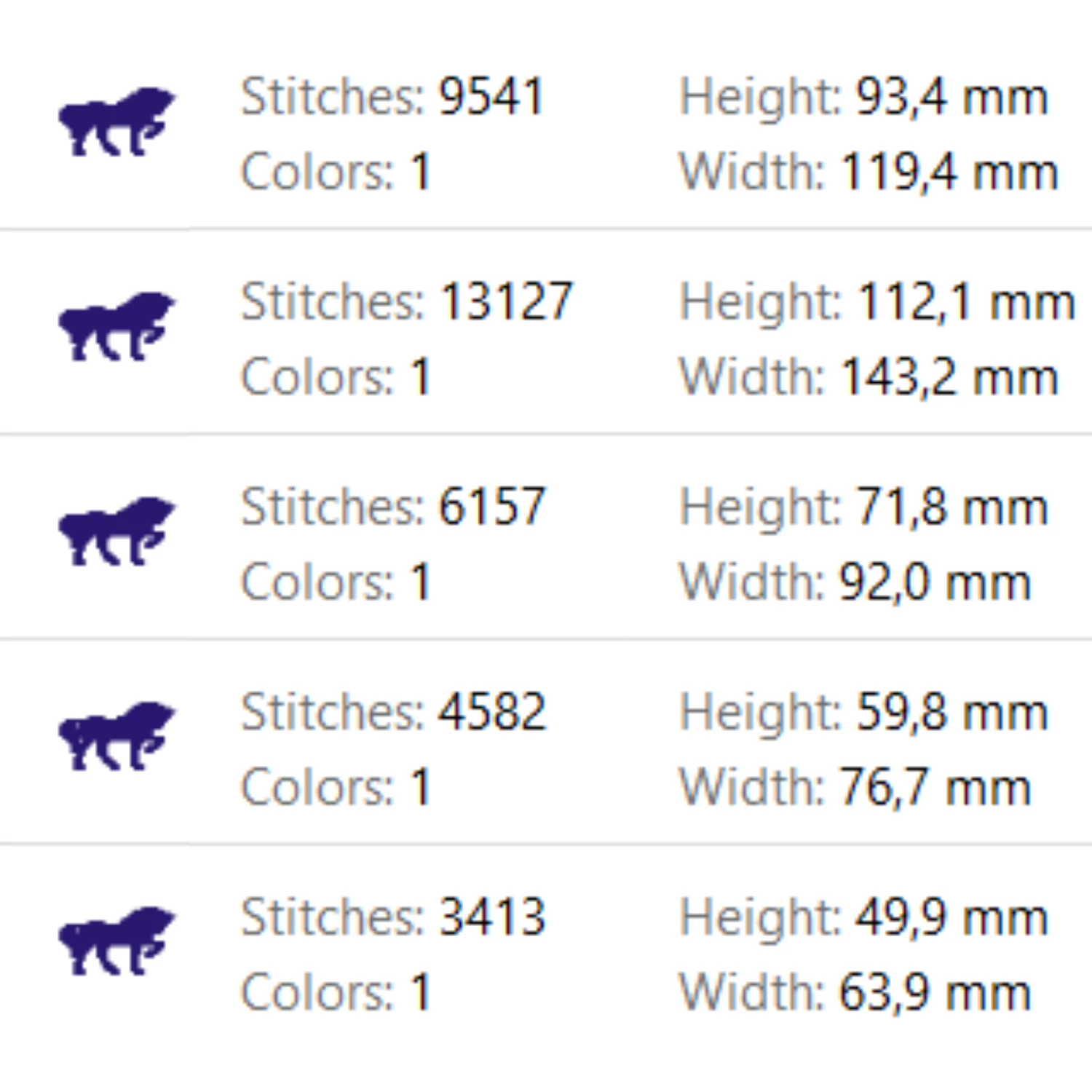 horse embroidery pes file