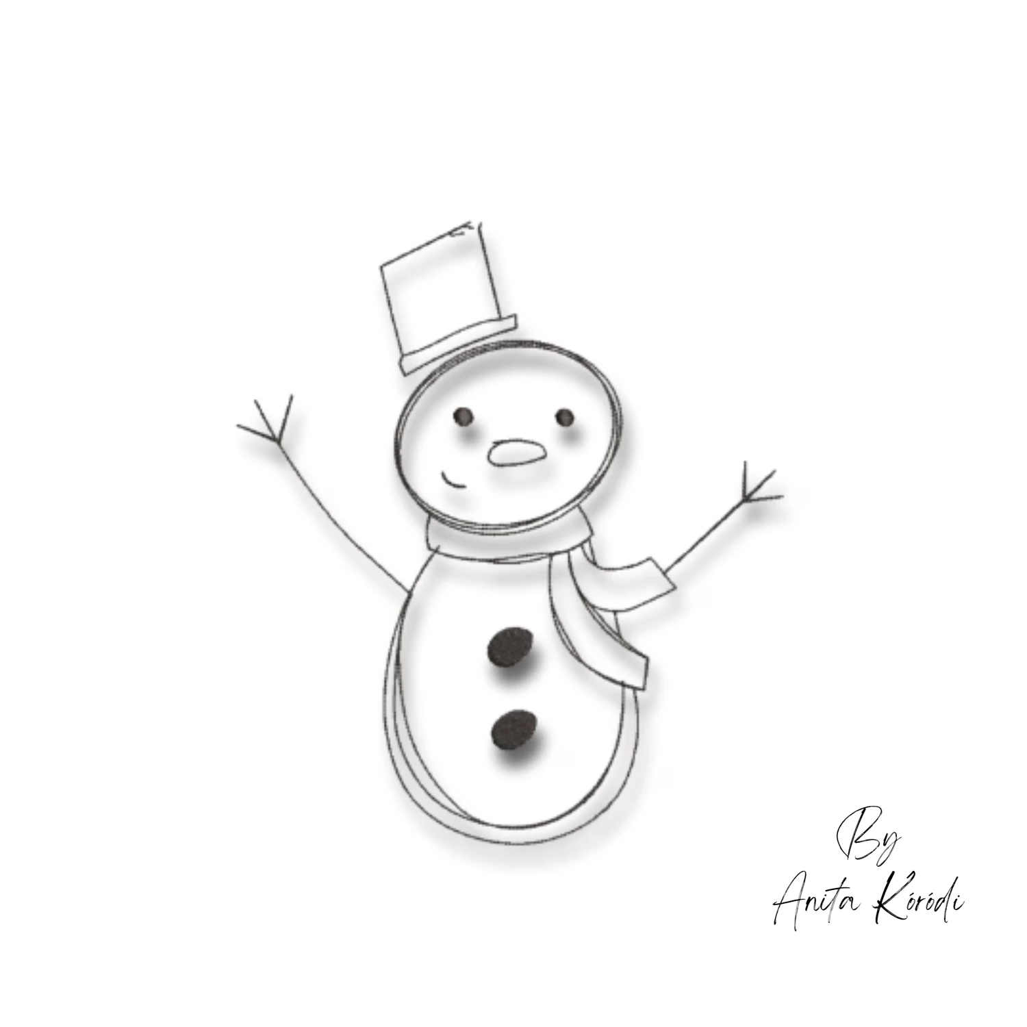 snowman_outline