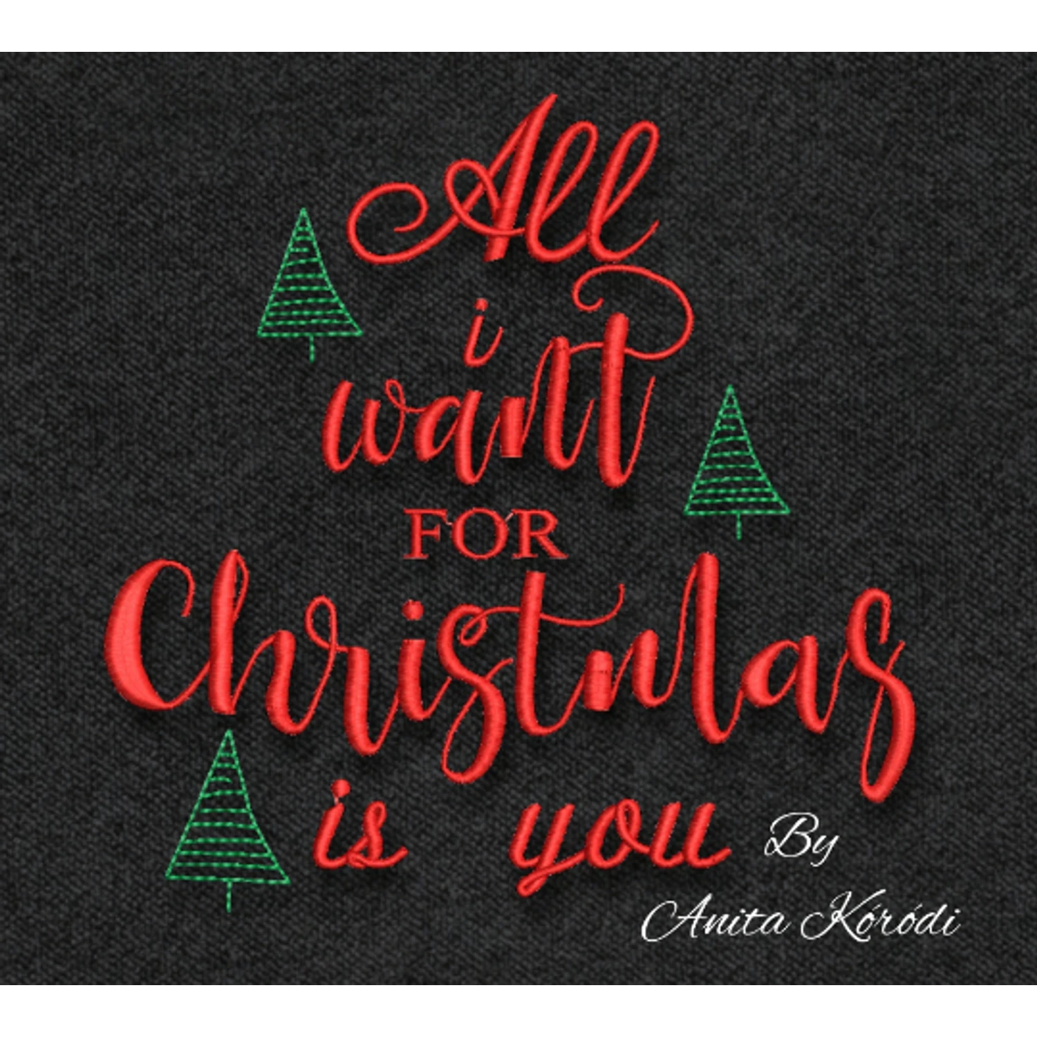 All i want for christmas is you