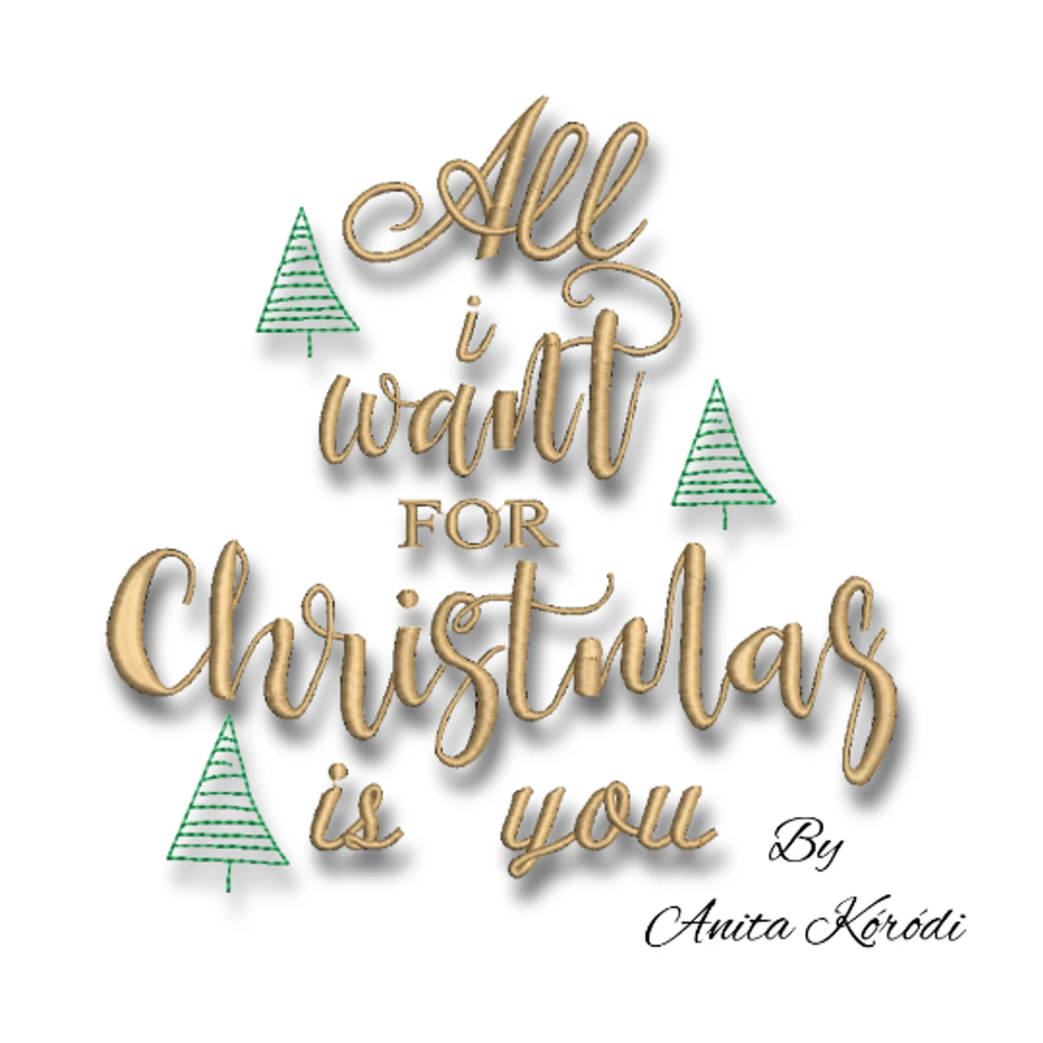 All i want for christmas is you