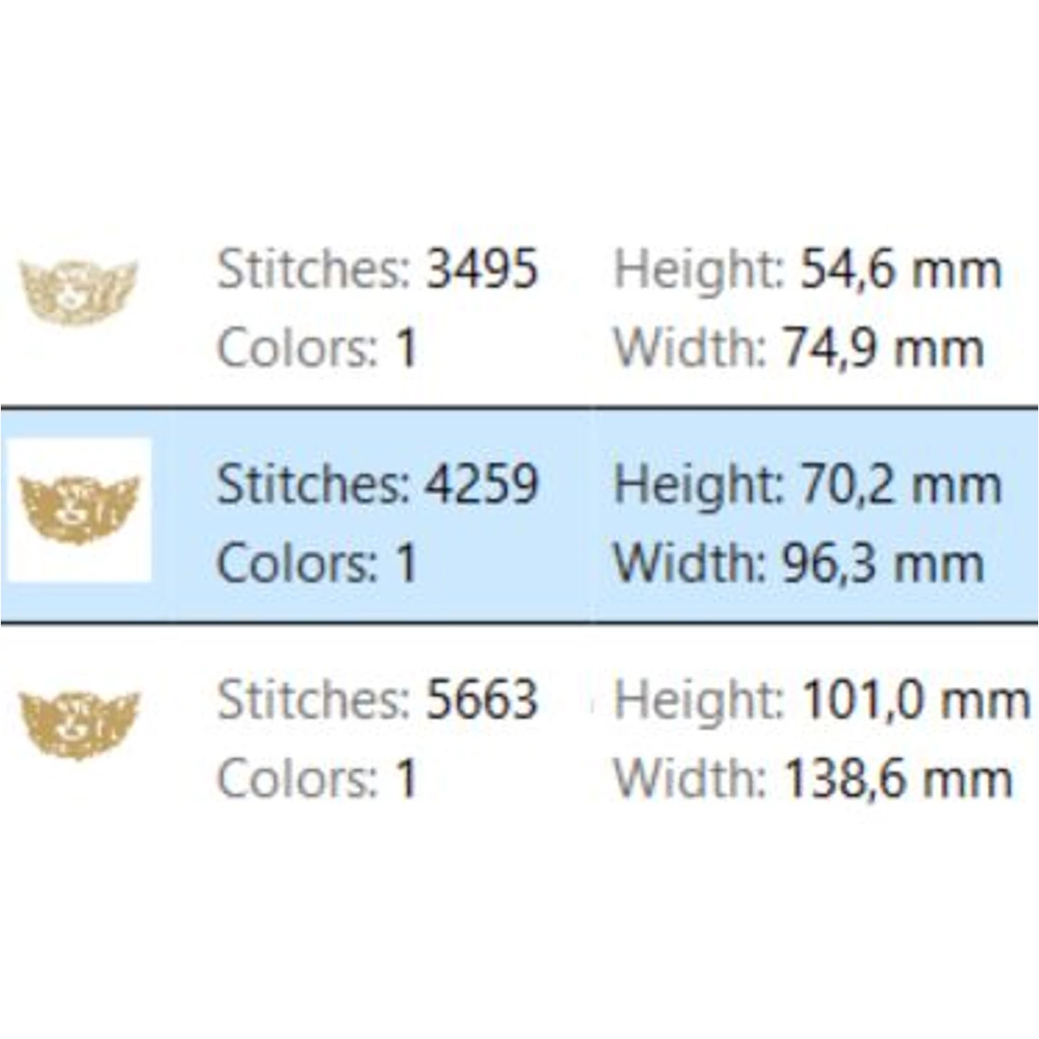 Angel face embroidery machine design