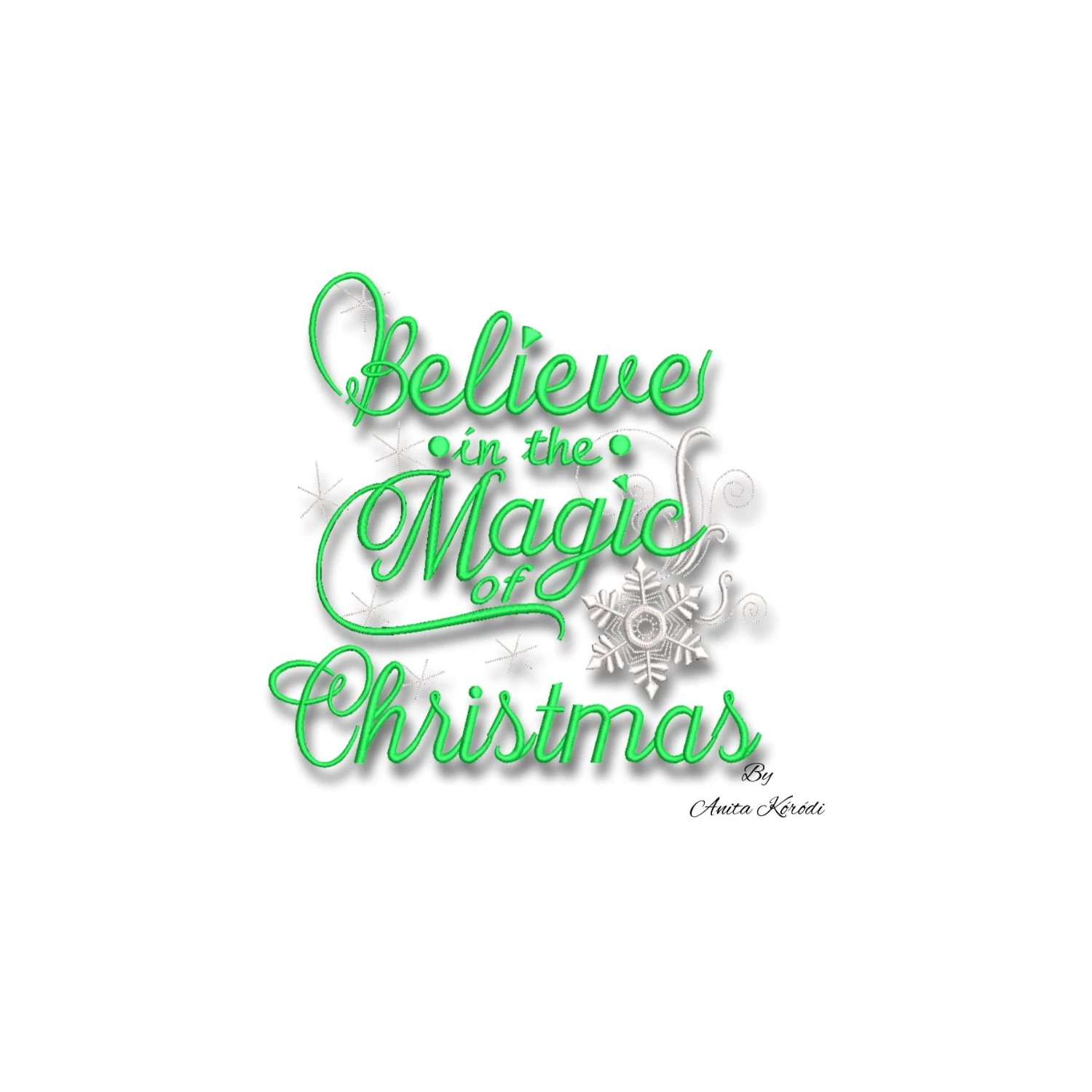 christmas embroidery