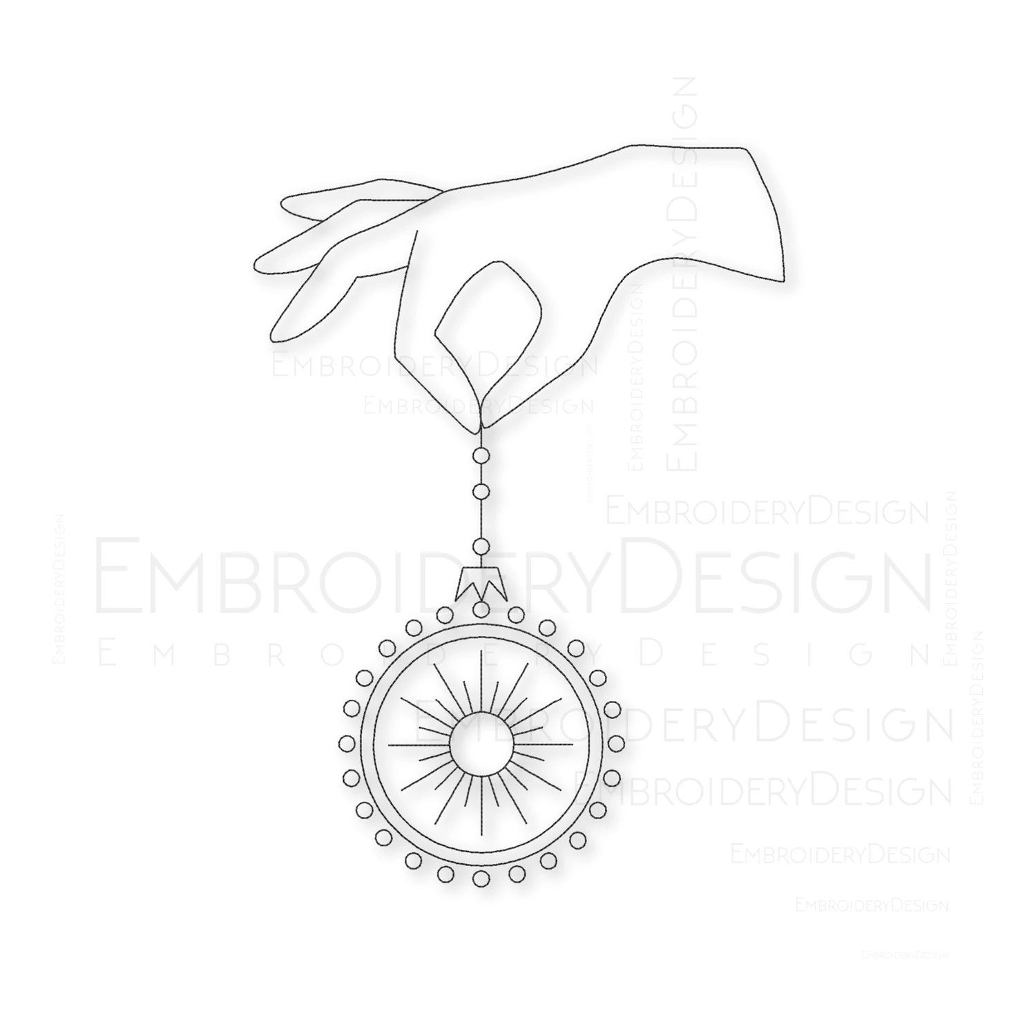 Christmas Hand Celestial 6